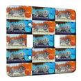 thumbnail image 1 of KuzmarK™ Double Gang Switch Wall Plate - Blue Shar Pei Puppy with Red Ball Dog Pattern Art by Denise Every, 1 of 1