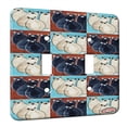 thumbnail image 1 of KuzmarK™ Double Gang Switch Wall Plate - Four Sealpoint Siamese Kitties Abstract Cat Pattern Art by Denise Every, 1 of 1