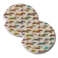 thumbnail image 1 of KuzmarK Sandstone Car Drink Coaster (set of 2) - Scottish Terrier Dog, 1 of 2