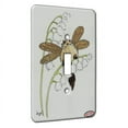 thumbnail image 1 of KuzmarK™ Single Gang Toggle Switch Wall Plate - Himalayan Kitty Fairy Fantasy Cat Art by Denise Every, 1 of 1