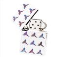 thumbnail image 1 of KuzmarK White Windproof Flip Top Lighter -  Parrot Key West, 1 of 1