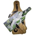 thumbnail image 1 of KuzmarK Wine & Cheese Glass Cutting Board Wood Box Gift Set - Piebald Gypsy Cob with Lilacs and Violets Horse Art by Denise Every, 1 of 2