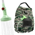 thumbnail image 1 of Kvago Solar Shower Bag, 5 Gallons/20L Solar Heating Camping Shower Bag with Removable Hose and On-Off Switchable Shower Head for Camping Beach Swimming Outdoor Traveling Hiking (Camouflage), 1 of 7