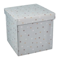 Kvell Kids Stars Design 15" x 15" Collapsible Toy Storage Bin only