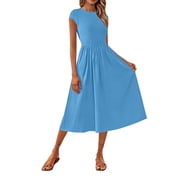 Light Blue Midi Dress Light Blue Midi Dress