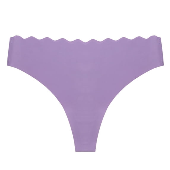Kvture Low Rise Bikini Panties Women's Seamless Underwear Comfortable Fashion Classic Patchwork Briefs S