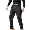 thumbnail image 1 of Kvture Men's Tactical Pants Water Resistant Ripstop Cargo Work Lightweight Hiking Pants with Multi Pockets for Outdoor Climbing Black XL, 1 of 7