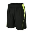 thumbnail image 1 of Kvture Mens Athletic Shorts Running Mens Soccer Shorts Mesh Basketball Shorts Active Gym Shorts with Pockets Lightweight Green XL, 1 of 3