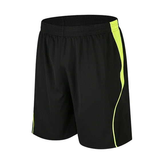 Kvture Mens Athletic Shorts Running Mens Soccer Shorts Mesh Basketball Shorts Active Gym Shorts with Pockets Lightweight Green XL