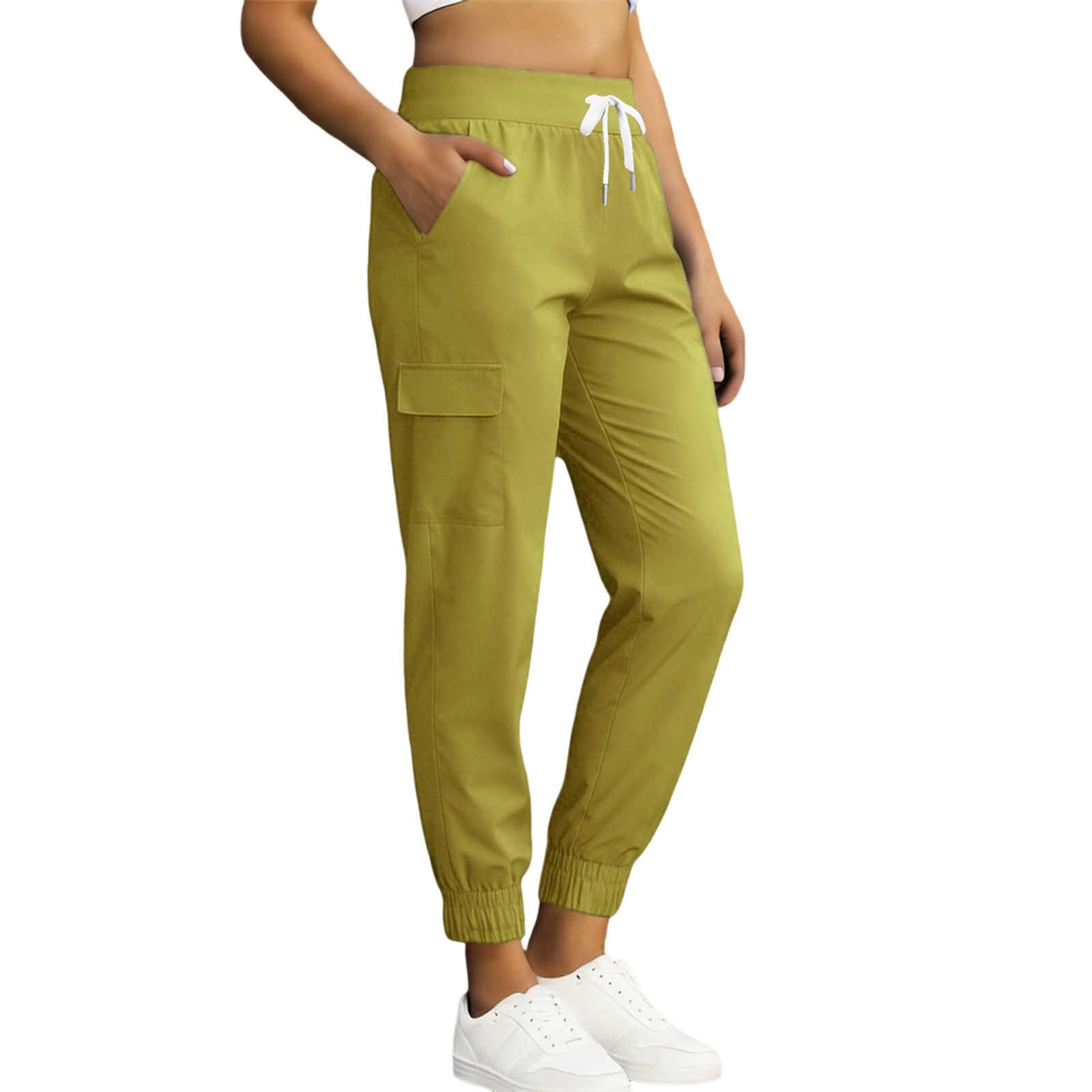 パンツ DRAWSTRING HEM RASH GUARD PANTS Kvture Rash Guard Pants for Women High Waist Drawstring Quick Dry