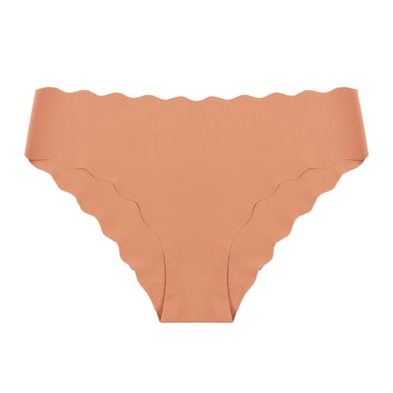 Kvture Seamless Underwear for Women Cotton No Show Thongs Ice Silk Thong Invisible Breathable Comfortable Soft Low Rise Panties XS