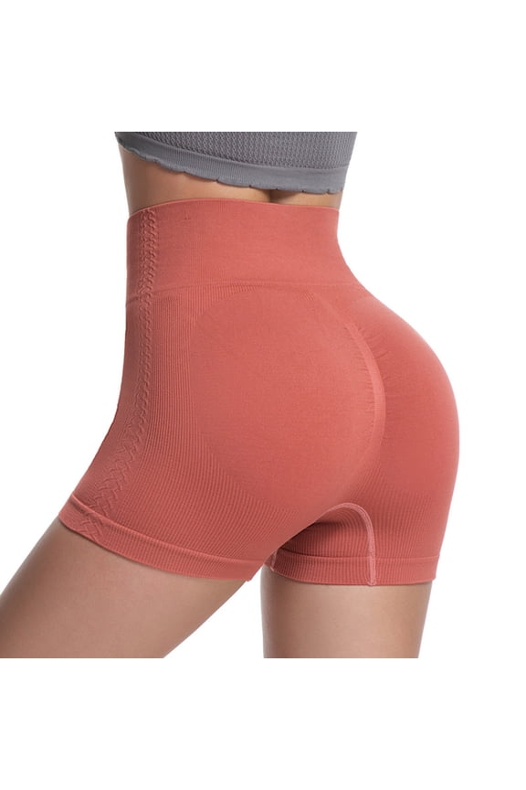 Shapewear for Women Tummy Control High Waist Body Shaper Thigh Slimmer Butt Lifter Shapewear Shorts Under Dress Watermelon Red L