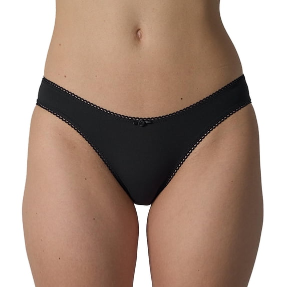 Kvture Underwear for Women Seamless No Show Panties Ladies Thongs Elegant Bikini Lightweight Cheeky Hipster Briefs S