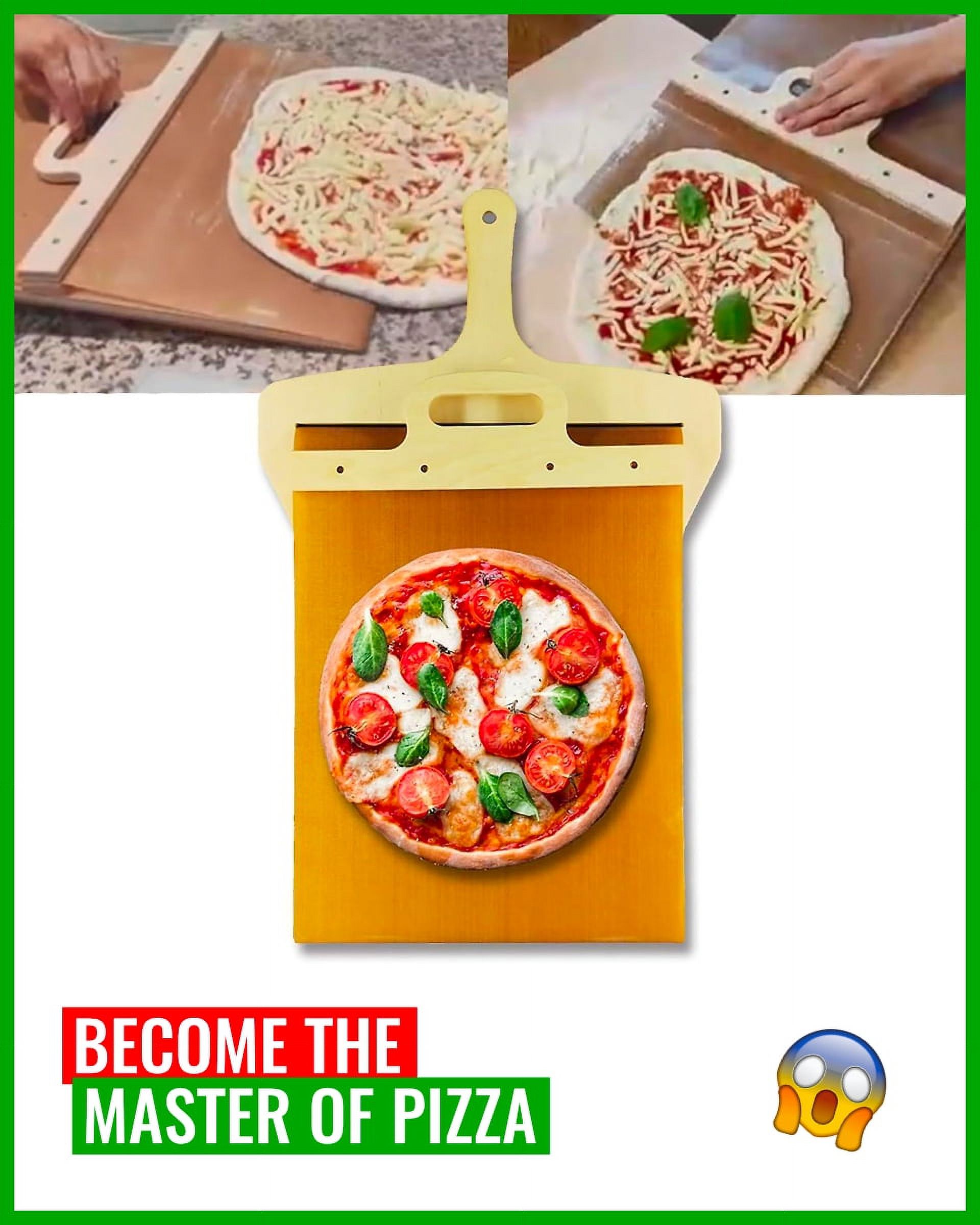 KwalityDEALZ Slice Slide Sliding Pizza Peel