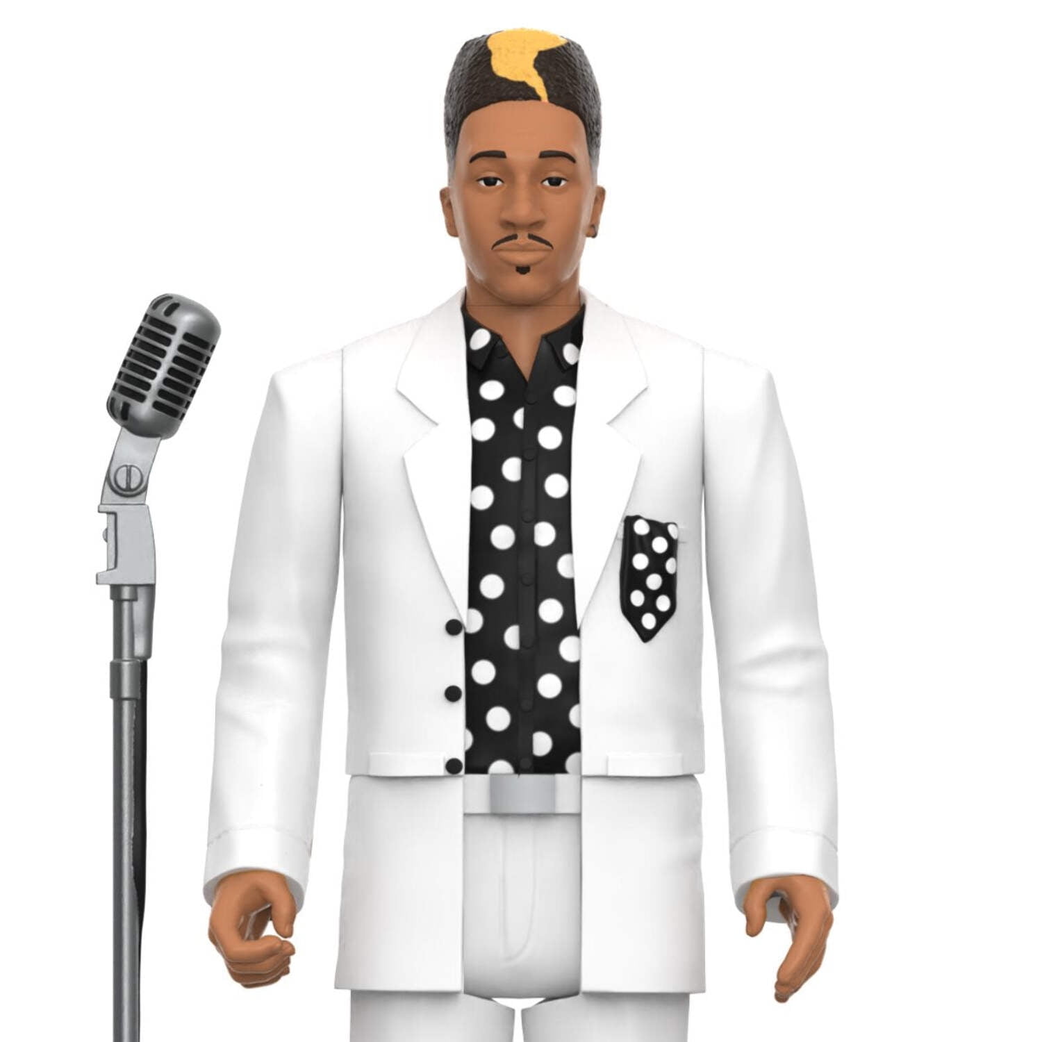 Kwame White and Black Polka Dot 3 3/4-Inch ReAction Figure - Walmart.com
