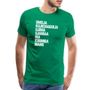 Kwanzaa African Black History Seven Principles Men's Premium T-Shirt
