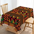 thumbnail image 1 of Kwanzaa African Print Tablecloth Black History Month Heritage Holiday Celebration Party Decoration Rectangular Kitchen Dining Room Home Decor (60" x 84"), 1 of 4