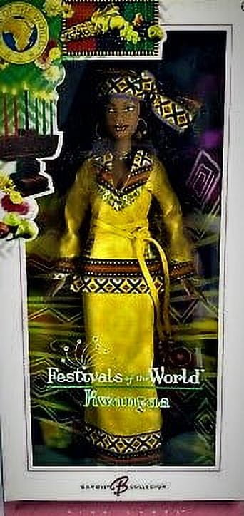Kwanzaa Barbie Dolls of the World Festivals Of The World Mattel #J0945 2006