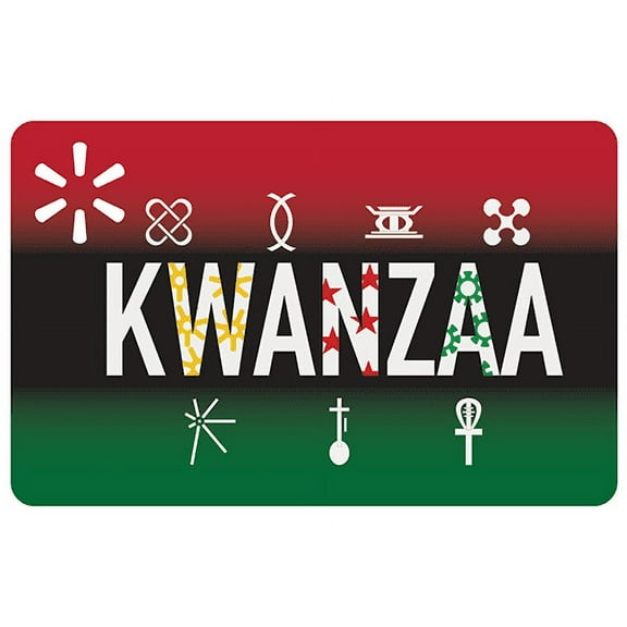 Kwanzaa Patterns Walmart Gift Card