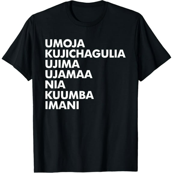 Kwanzaa - Seven Principles T-Shirt