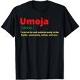 thumbnail image 1 of Kwanzaa Umoja Unity African Pride T-ShirtMen and women, Black T-shirt, size: Extra large, 1 of 4