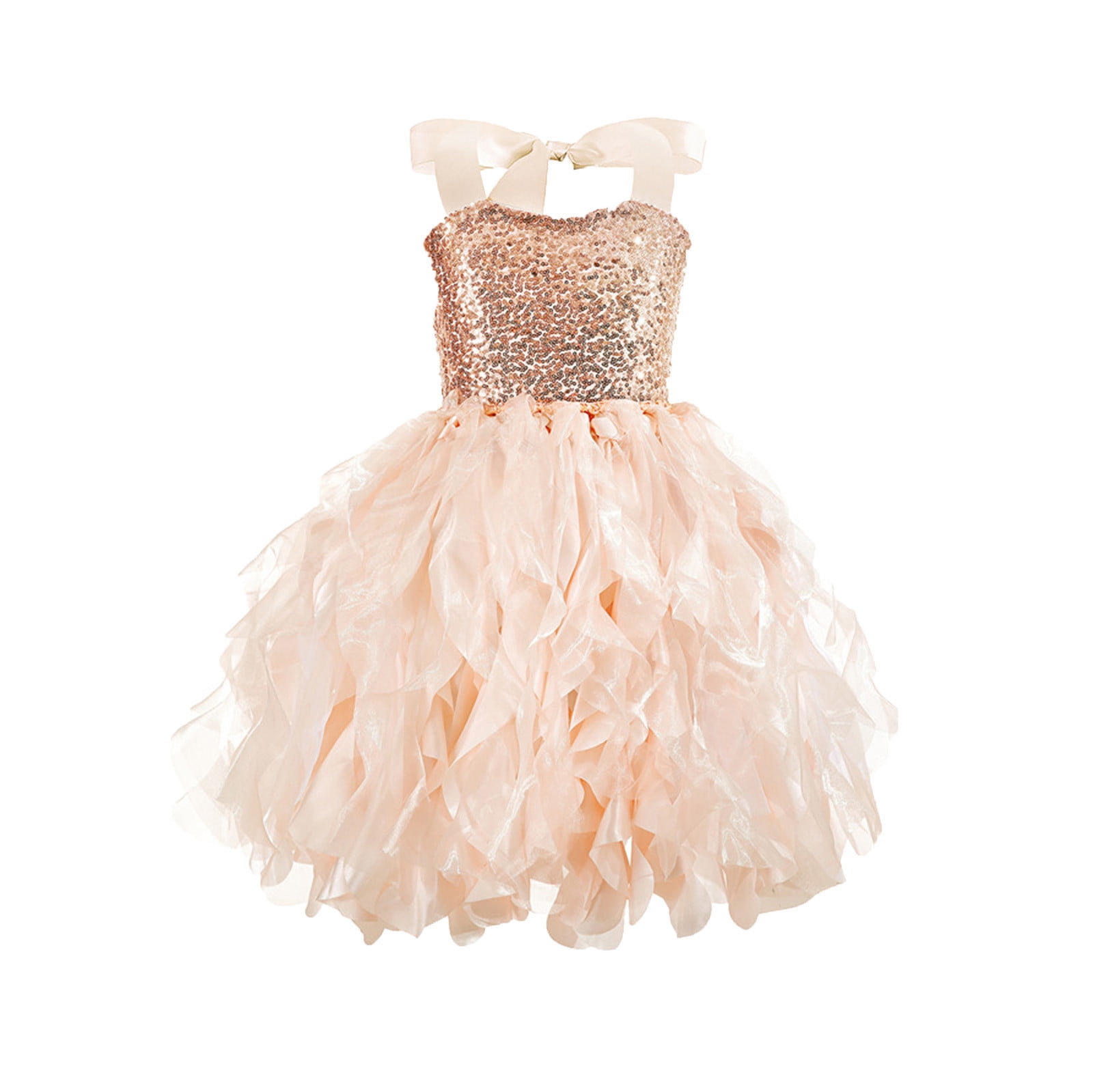 slim fit dress slacks Cute A-line Sequin Blush Pink Tulle Wedding Flower Girl Dresses, FGD01 –  Wish Gown main image 0