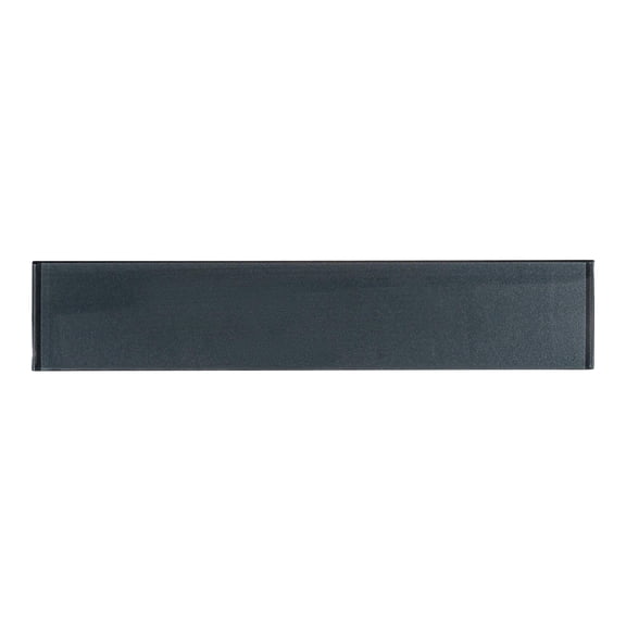 Kweit 3" x 14" Glass Metal Look Subway Tile