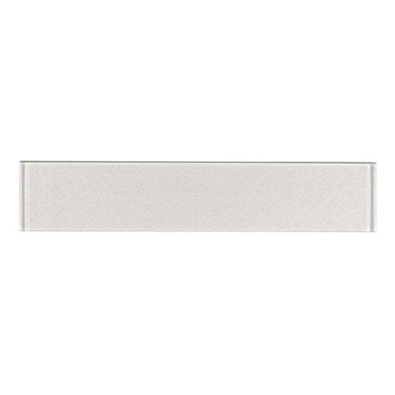 Kweit 3" x 14" Glass Metal Look Subway Tile