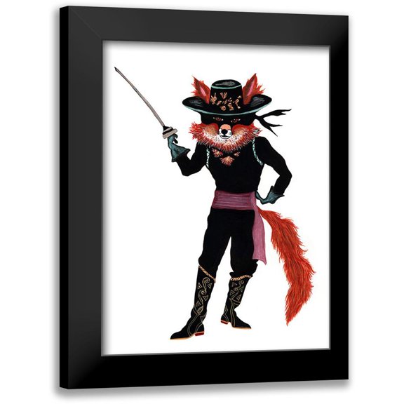 Kwerki Studios 11x14 Black Modern Framed Museum Art Print Titled - Don Fernando