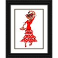 thumbnail image 1 of Kwerki Studios 14x18 Black Ornate Wood Framed with Double Matting Museum Art Print Titled - Isidora, 1 of 4