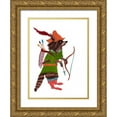 thumbnail image 1 of Kwerki Studios 25x32 Gold Ornate Wood Framed with Double Matting Museum Art Print Titled - Robinhood Racoon, 1 of 4