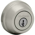 thumbnail image 1 of Kwikset 598-S Gatelatch Single Cylinder Deadbolt with SmartKey Cylinder, Satin Nickel, 1 of 2