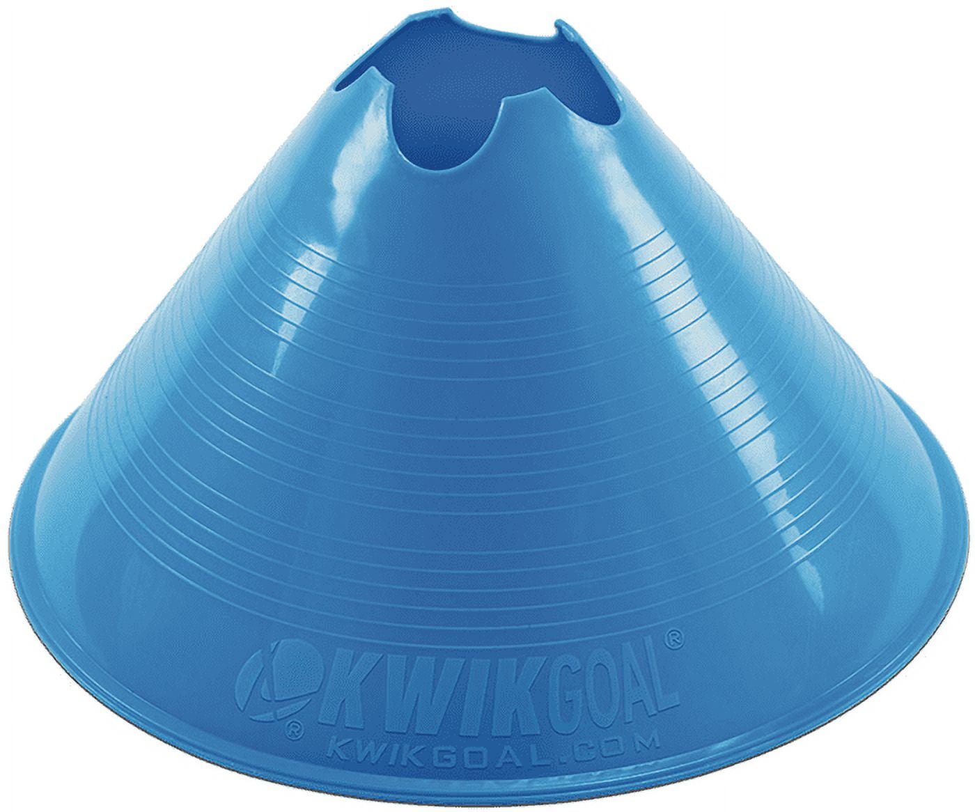 Kwik Blue Large Disc Soccer Cones