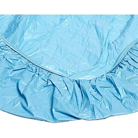 Kwik-Covers  60 inch ROUND PACKAGED KWIK COVER-LIGHT BLUE Light Blue