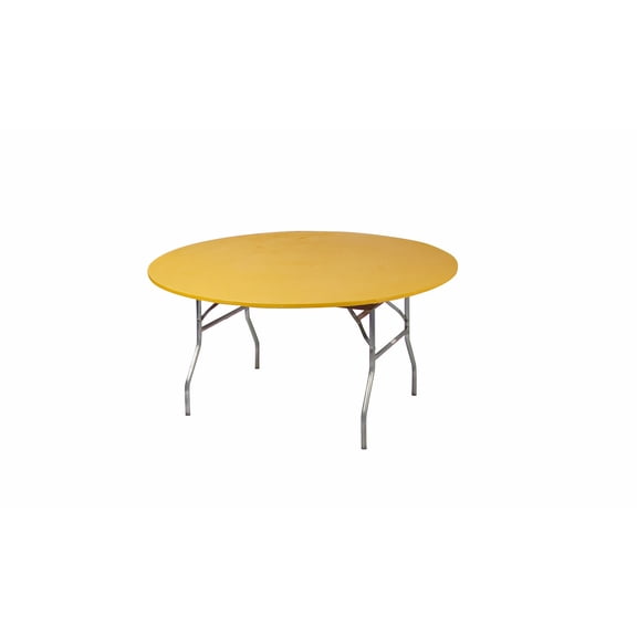 Kwik-Covers 10 Pack Round Plastic Table Cover - 72" Round, Yellow