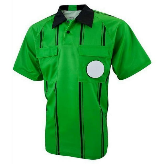 Kwik Goal Premier Referee Jersey, Green, X-Large