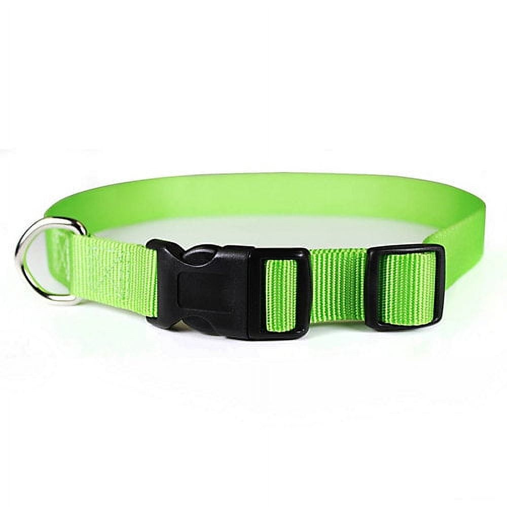 Kwik Klip Adjustable Dog Collar XSmall Lime Zest
