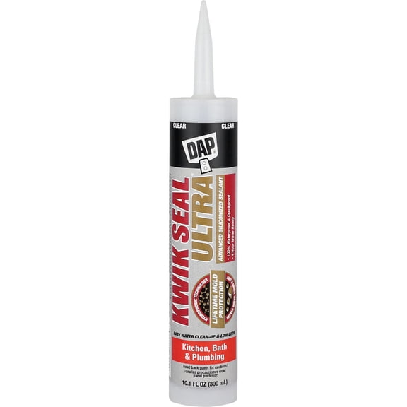 Kwik Seal Ultra Advanced Kitchen & Bath Silicone Sealant - Pack of 4