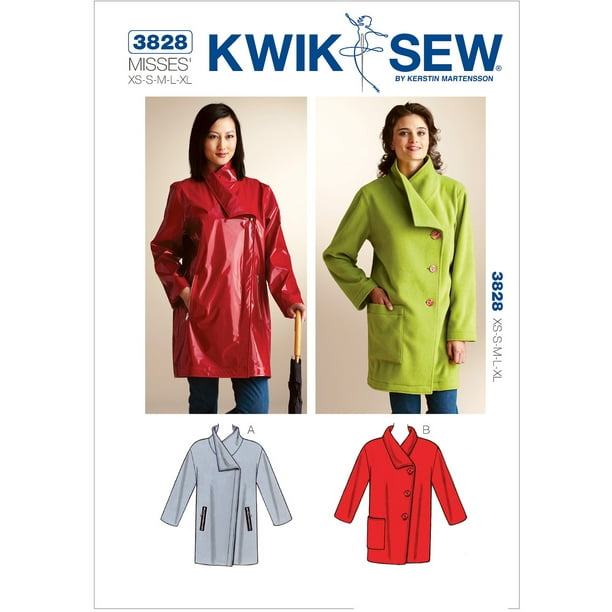 Kwik Sew Pattern Coats, (XS, S, M, L, XL) - Walmart.com