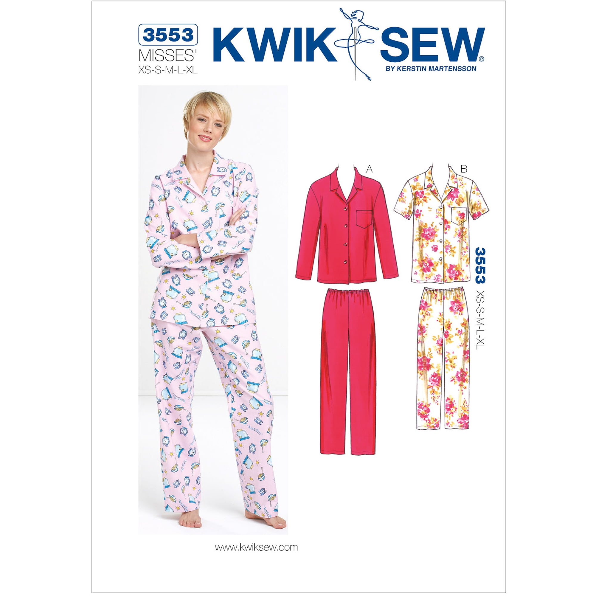 KWIK SEW - K3754 Dress & Tunic Pattern - 033594375452