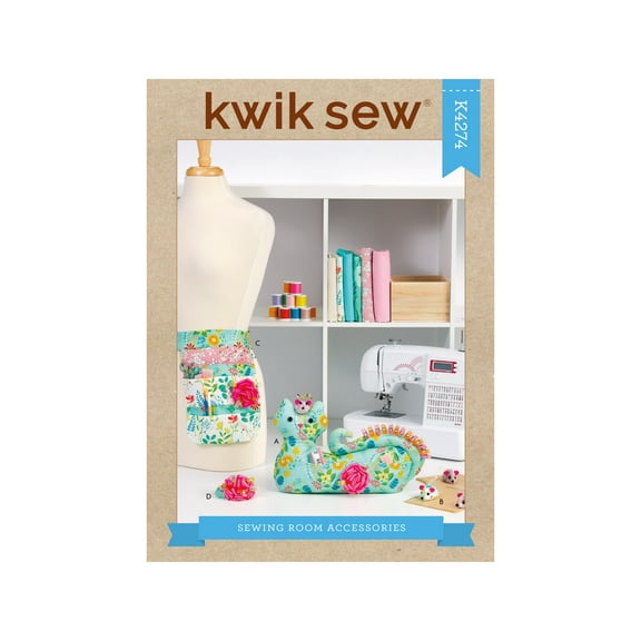 Kwik Sew Sewing Pattern 4274 - Cat Organizer & Sewing Accessories, Size: OS (One Size)