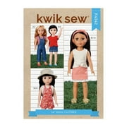 Kwik Sew Sewing Pattern 4342 - 14 Doll Clothes, Size: OS (One Size)
