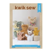 Kwik Sew Sewing Pattern R10828 4361 - Plush Animals, Size OS One Size