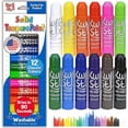 thumbnail image 1 of Kwik Stix Tempera Paint Sticks, 12 Count, Classic Colors, Washable, Quick-Drying, Non-Toxic, 1 of 10