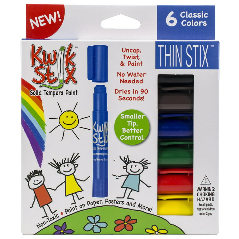 Kwik Stix Tempera Paint Art Set 60 Colors