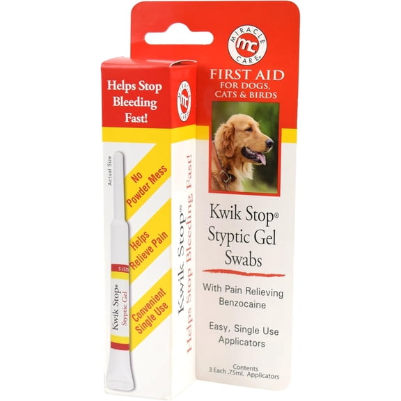 Kwik Stop Styptic Gel Swab