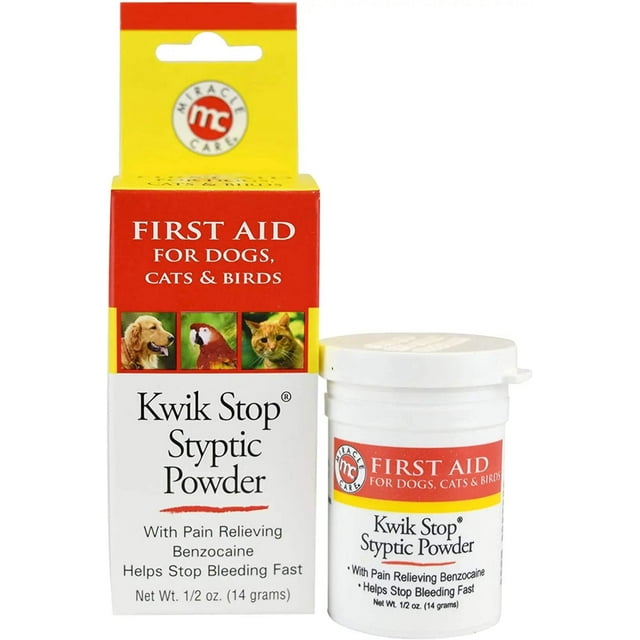 Kwik Stop Styptic Powder 1/2 oz.