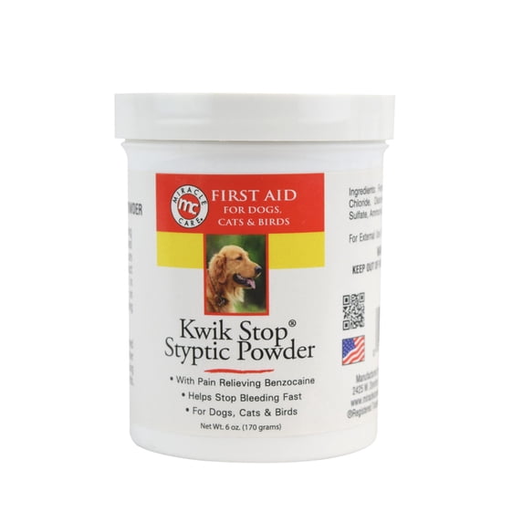 Kwik Stop Styptic Powder 6 oz.
