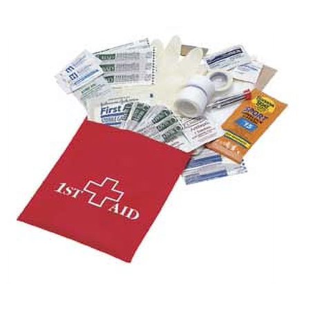 Kwik Tek First Aid Kit, Waterproof, Hook & Loop Mount FAK-2