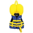thumbnail image 1 of Airhead Infant Series Life Jacket, Babies 15-30 lbs, Blue & Yellow, 1 of 5